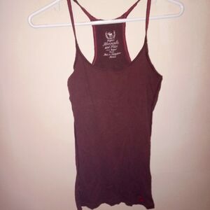 Brown A&f top